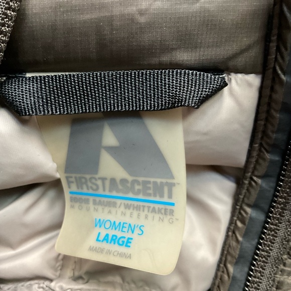 Firstascent Olive Green,Down  Women's Puffer Jacket - Picture 7 of 13